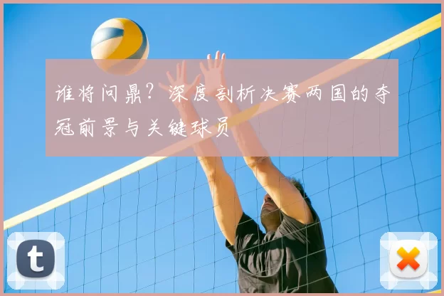 谁将问鼎？深度剖析决赛两国的夺冠前景与关键球员